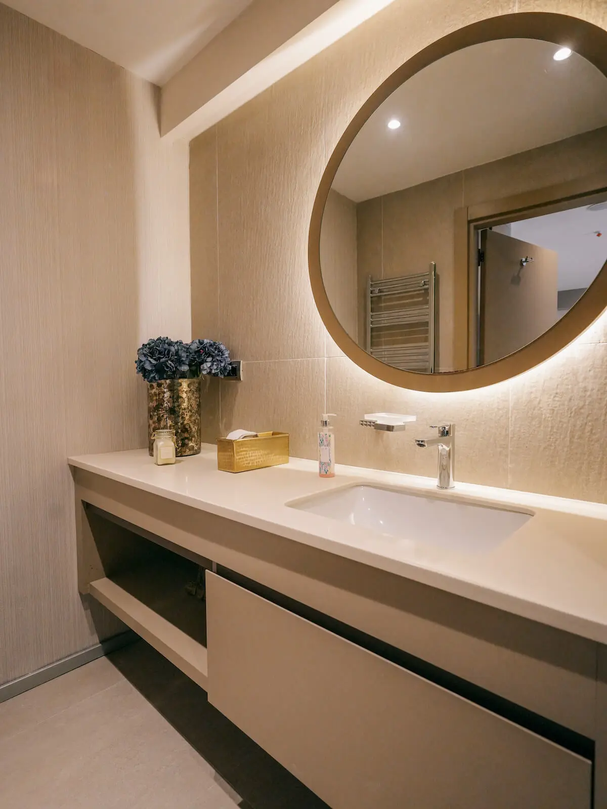 Fitted bathroom